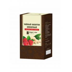 Чайный напиток имбирный (малина, мед, лимон), Алтай флора (20 ф/п)