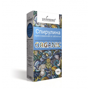 Спирулина таблетки, POLEZZNO (100 г)